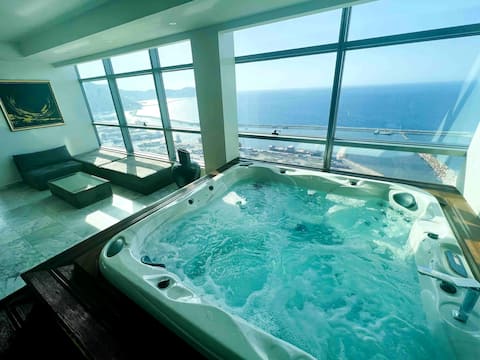 Luxury loft with sea views