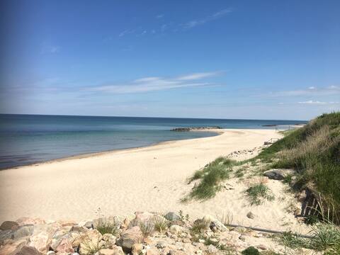 Lovely cottage close to sandy beach