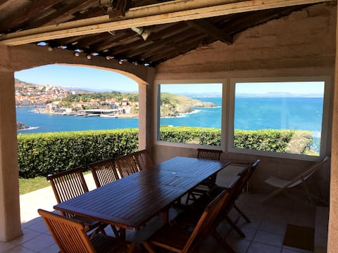 Collioure Spectacular Sea View Villa & Pool