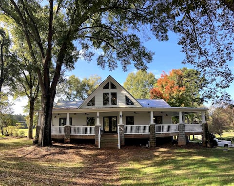Family Vacation Home on 20 Acres w/ Bass Pond!