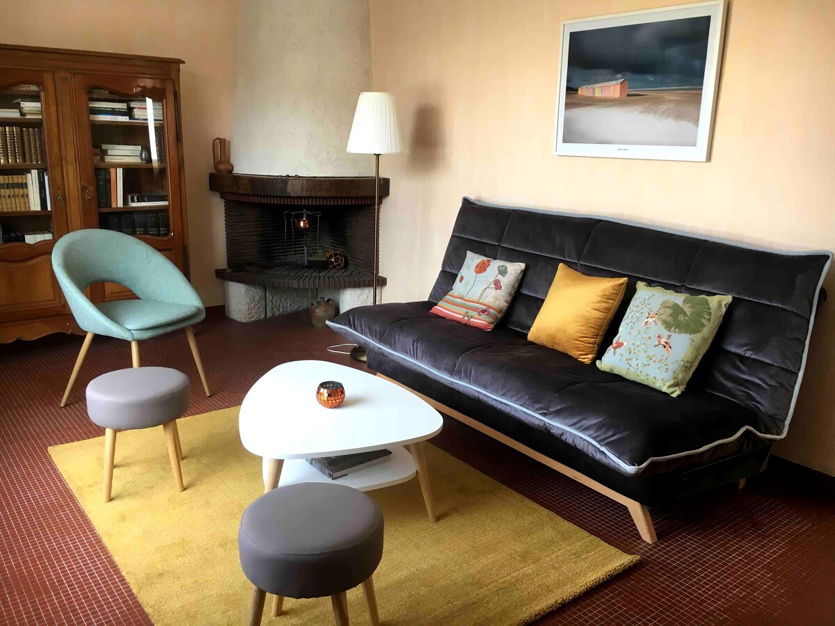 Top Airbnb: Maison en impasse plage à pied. in Pornic