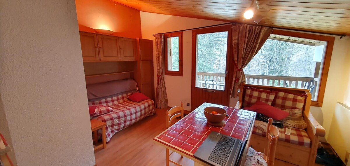 Successful Airbnb property: Very nice studio with pool in Demi Quartier