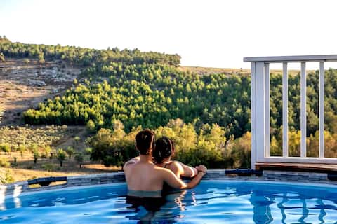 pastoral villa in galilean amazing green landscape