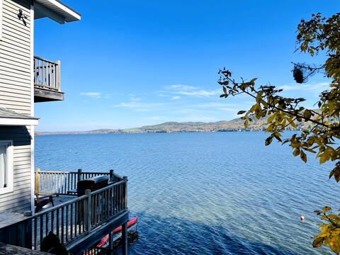 Beautiful Big Lake Front home near Cooperstown