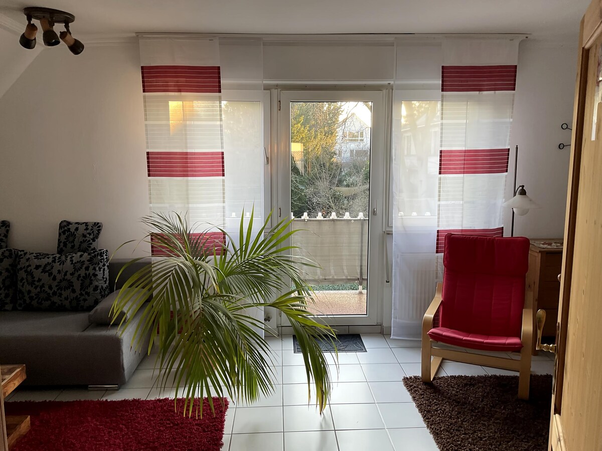 Top performing Airbnb: Spacious attic apartment in Hanau