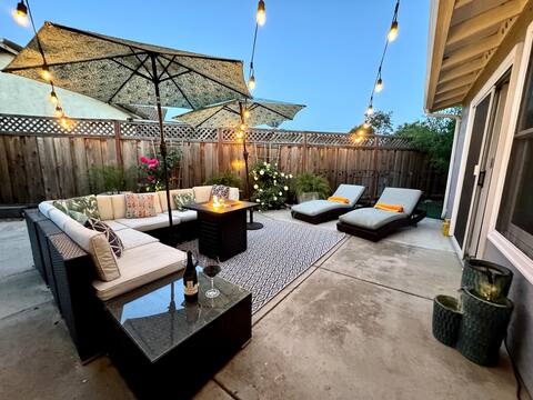 Centrally Located Home King Bed/Patio/Fenced Yard
