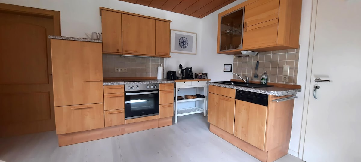 Erfolgreiche Airbnb-Immobilie: Apartment Isarau on the green outskirts of Munich in München