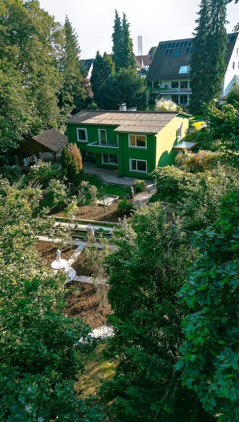 Green House near the city
