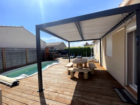 LA PROVIDENCE 8 pers Jacuzzi