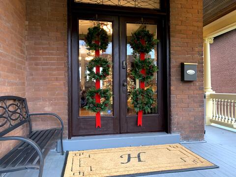 Home for the Holidays. Celebrity themed rooms.