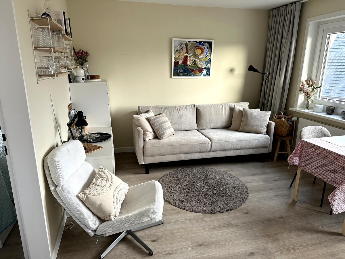 Popular Airbnb listing: Sunny, small apartment for 2 in Westerland in Sylt
