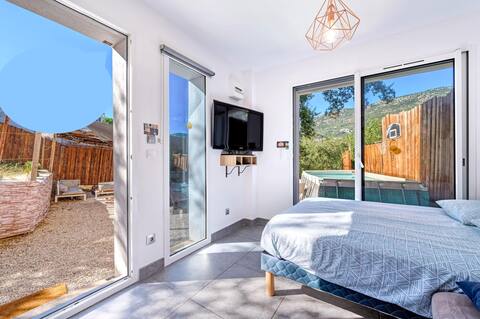 Nice air-conditioned studio, pool, Netflix, Netflix, Disney+ studio