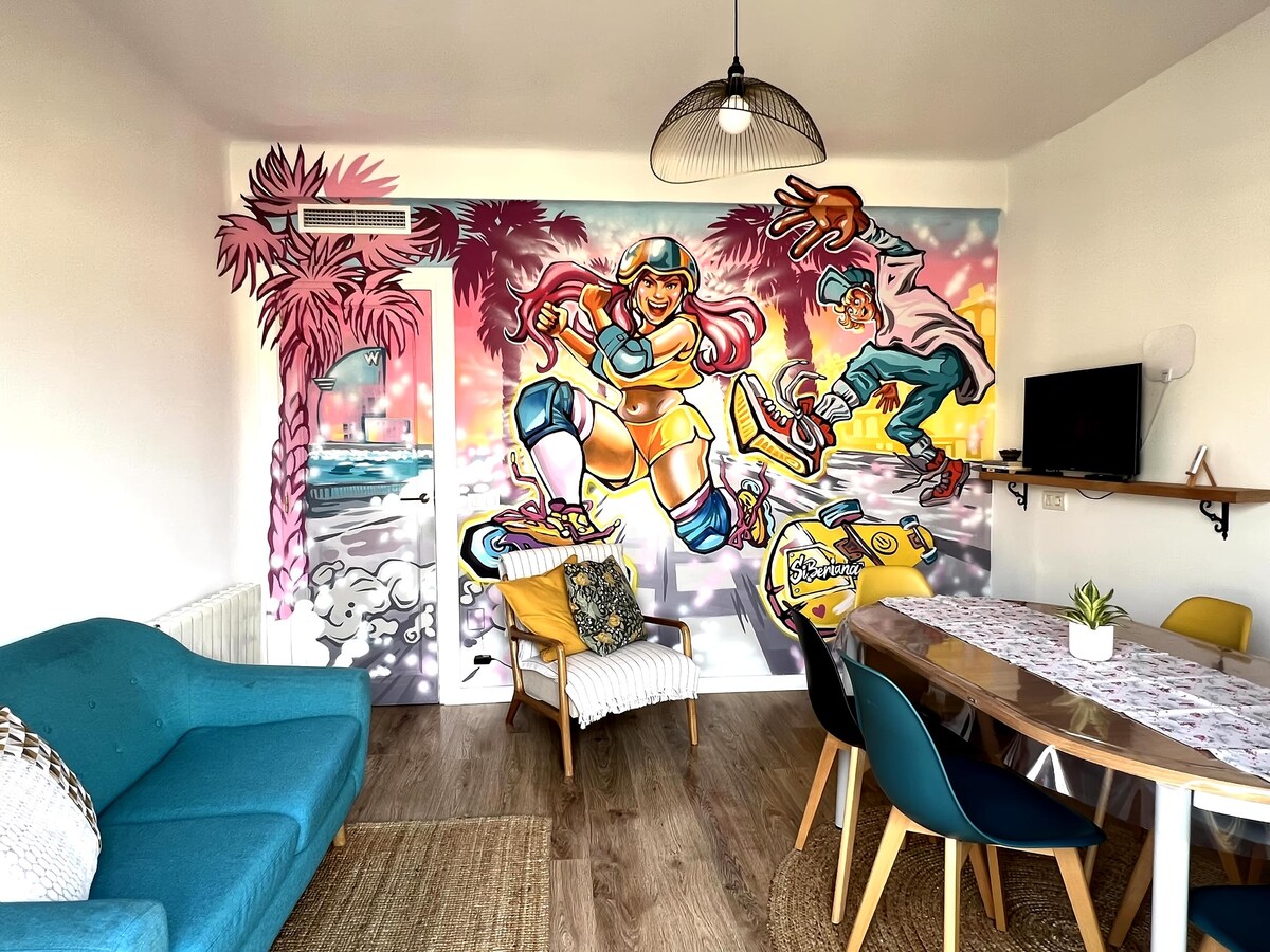 Top Airbnb: Charming apartment in Barcelona! in Sant Antoni