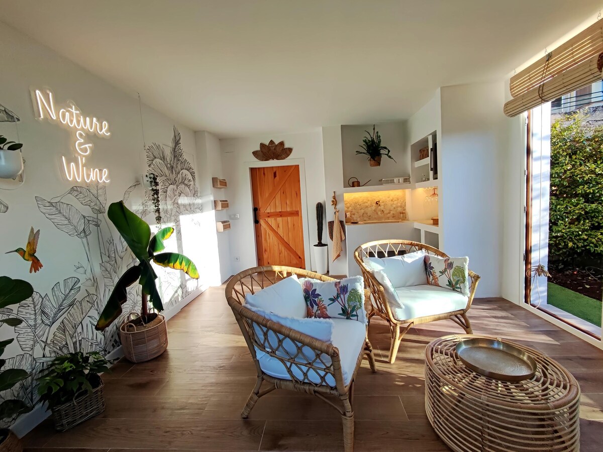 Successful Airbnb property: Boho-chic duplex on the Rioja green route in Burgos
