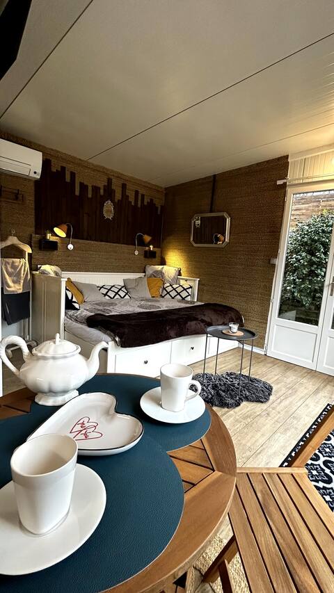 Tiny home Jacuzzi privé.