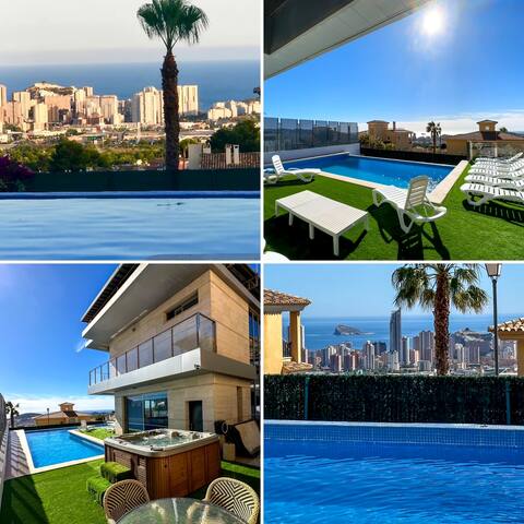 villa high standing Benidorm/ sea view
