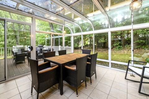 LONG-TERM Glass House-Fall/Beach 5mins/Ski 25mins