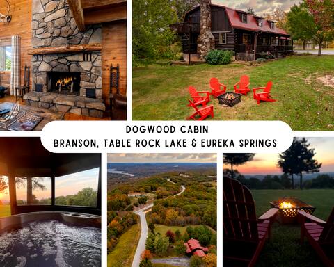 Dogwood Cabin-HotTub, Fire Pit, near Branson & TRL