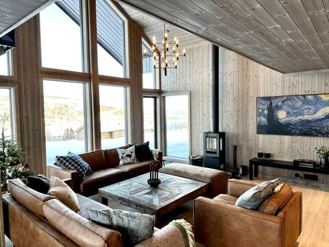 New cabin in the alpine slope at Vaset