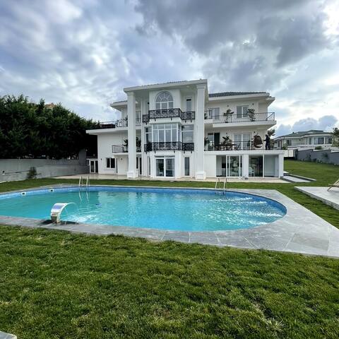 Mansion with heated indoor pool