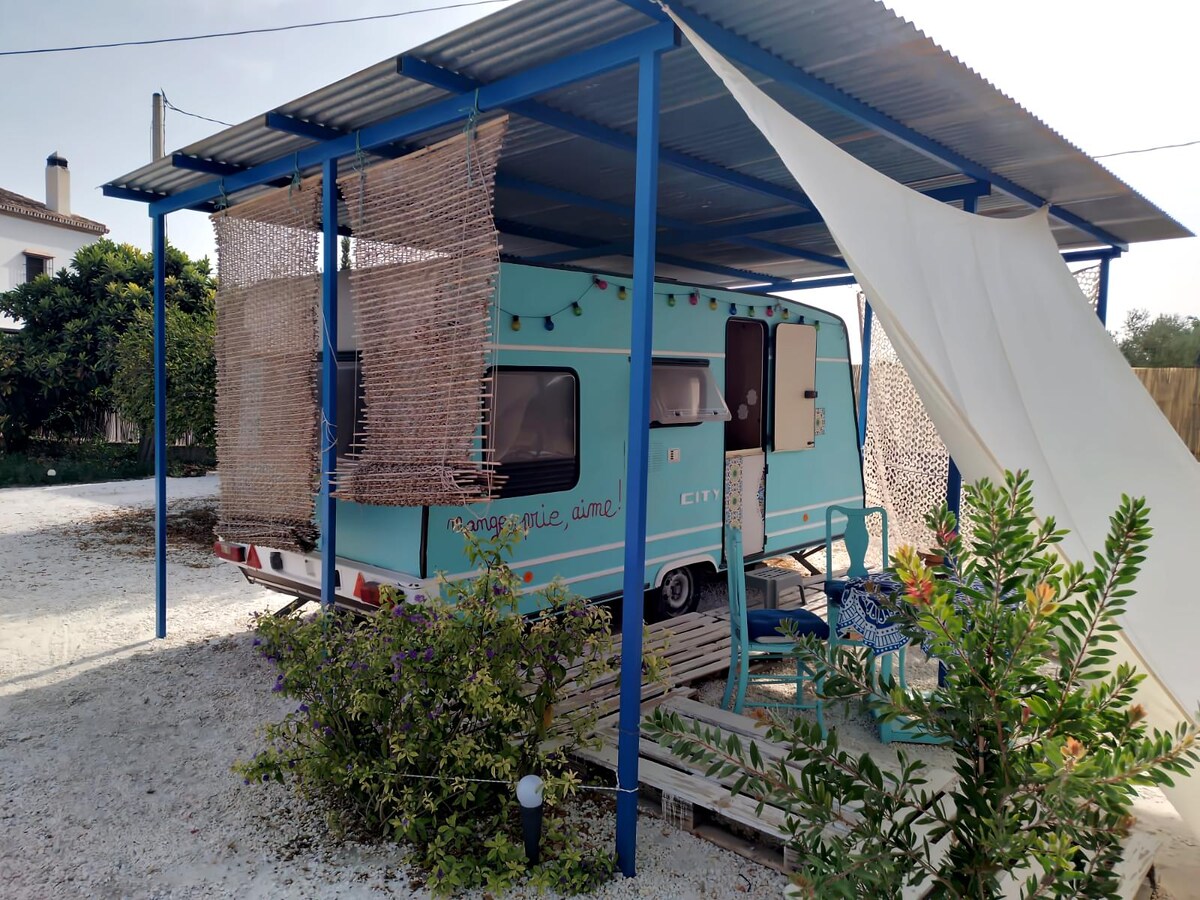 Successful Airbnb property: Small camper at the host's home in Alhaurín El Grande