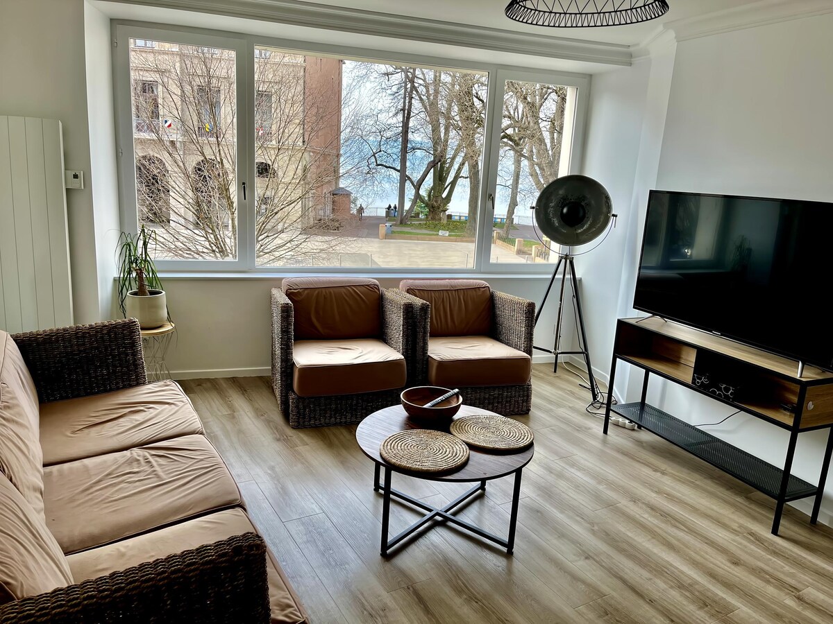 Erfolgreiche Airbnb-Immobilie: 3* rated apartment close to the lake - 8 people in Thonon Les Bains