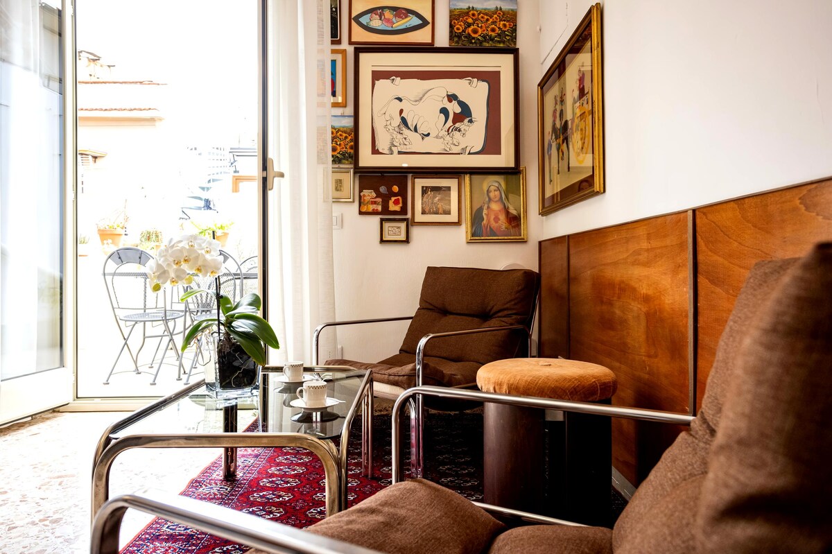 Top Airbnb: Balarm Ponente, house in the center with terrace à Sicilia