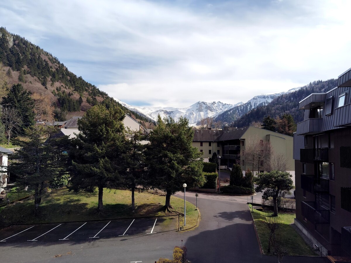 Top Airbnb: Volcano Studio with View, Balcony and Private Parking en Mont Dore