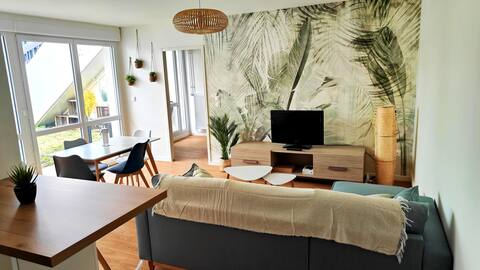Top performing Airbnb: 4 bedrooms with garden, close to lakes, refurbished in Villeneuve D'ascq