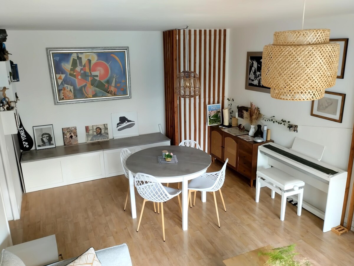 Airbnb performant: Cozy Apartment next to underground à Saint Ouen Sur Seine