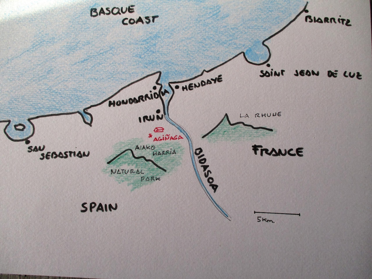 Airbnb con migliori performance: Caserio AGIÑAGA, rural studio Esmeralda TSSOO124 a Euskadi