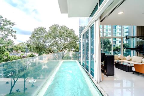 Villas 4Beds Free Daily Clean Pickup/ Gym Sauna