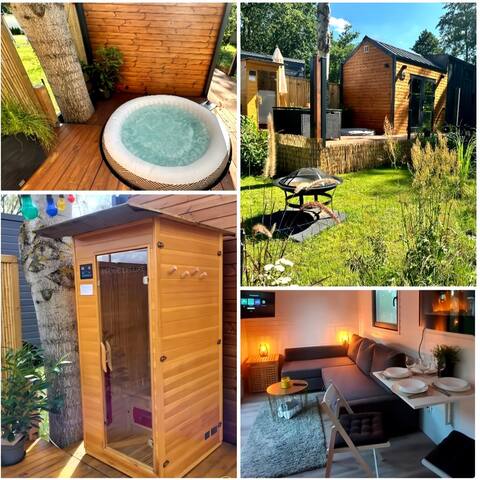 Tiny House#Whirlpool#Sauna#See