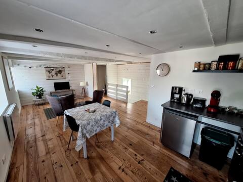 Large apartment between Quimper and Concarneau.