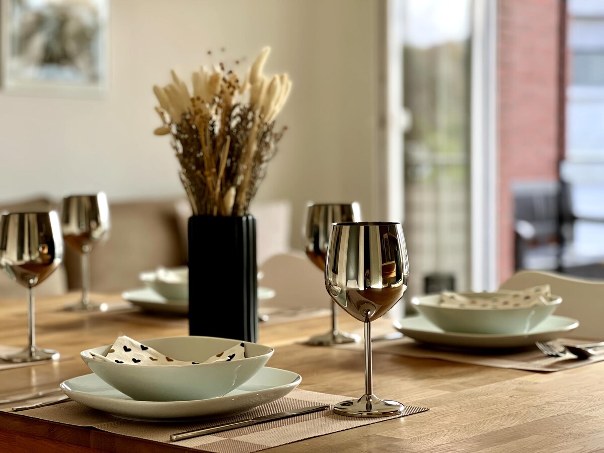 Airbnb con mejor rendimiento: modern and familyfriendly apartment with balcony en Herne