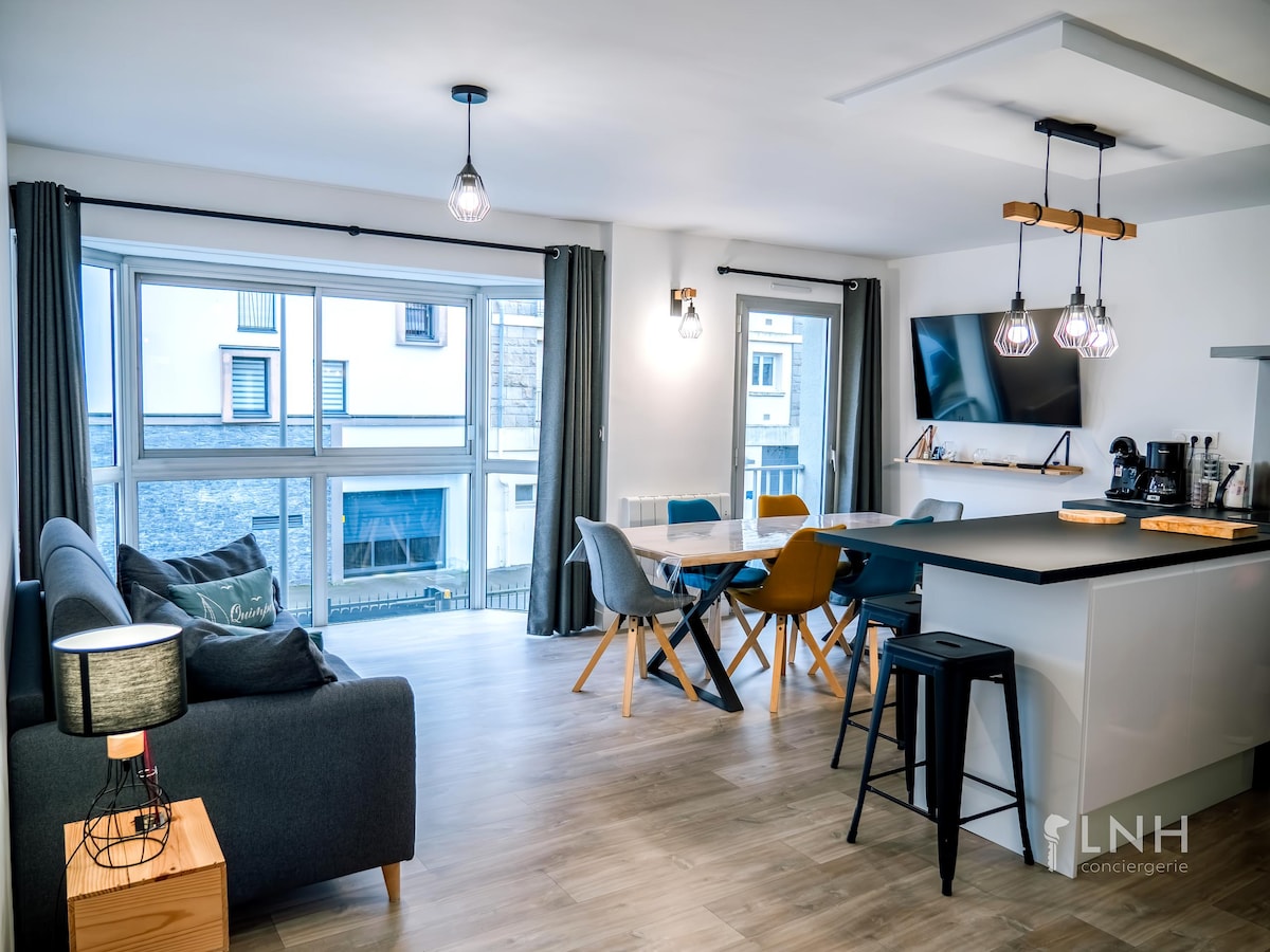 Top Airbnb: Jeanne's Apartment à Quimper