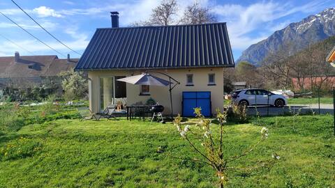 Wooden chalet
 Pine apple 
in a charming hamlet