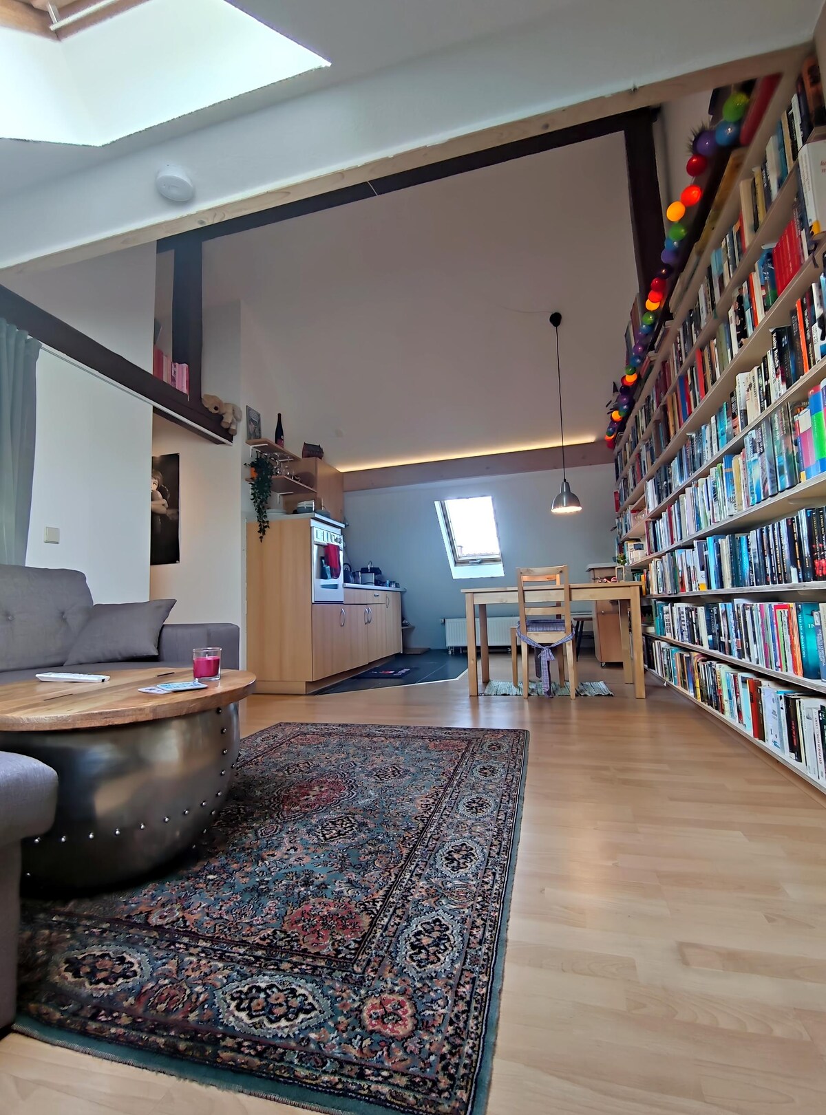 Popular Airbnb listing: Old building attic apartment in Karlsruhe