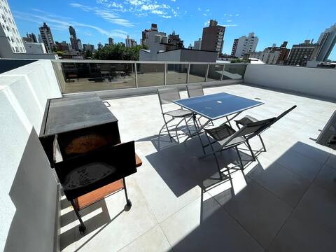 Dept. new Garage Center Unique Balcony with Grill