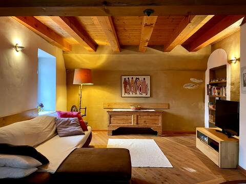 Large rustic house