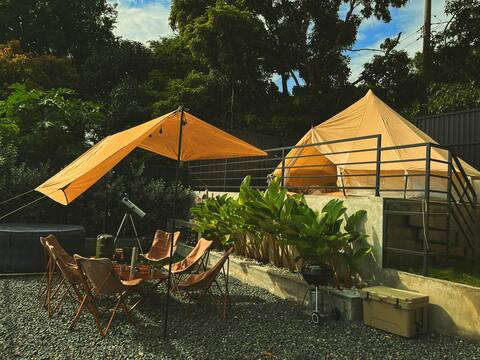 Camping w/ ATV ride & jacuzzi (Camp 1)