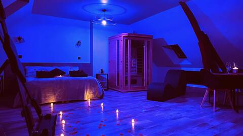 Love Room Le Chalet / Jacuzzi / Sauna