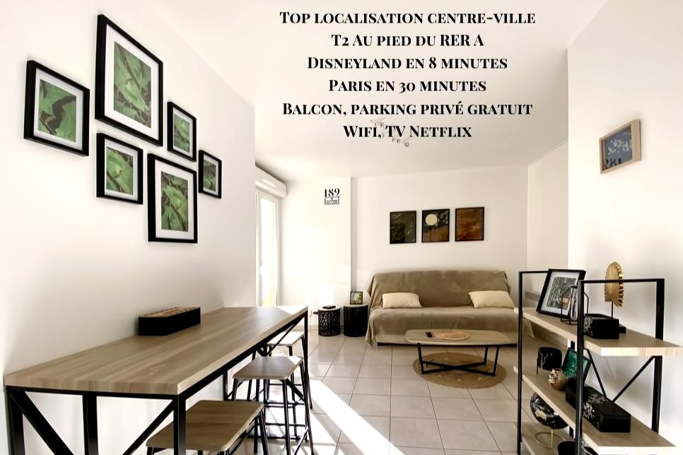 Annuncio Airbnb popolare: AP'ART-Galerie, 8 minutes from Disney and 30 minutes from Paris a Bussy Saint Georges