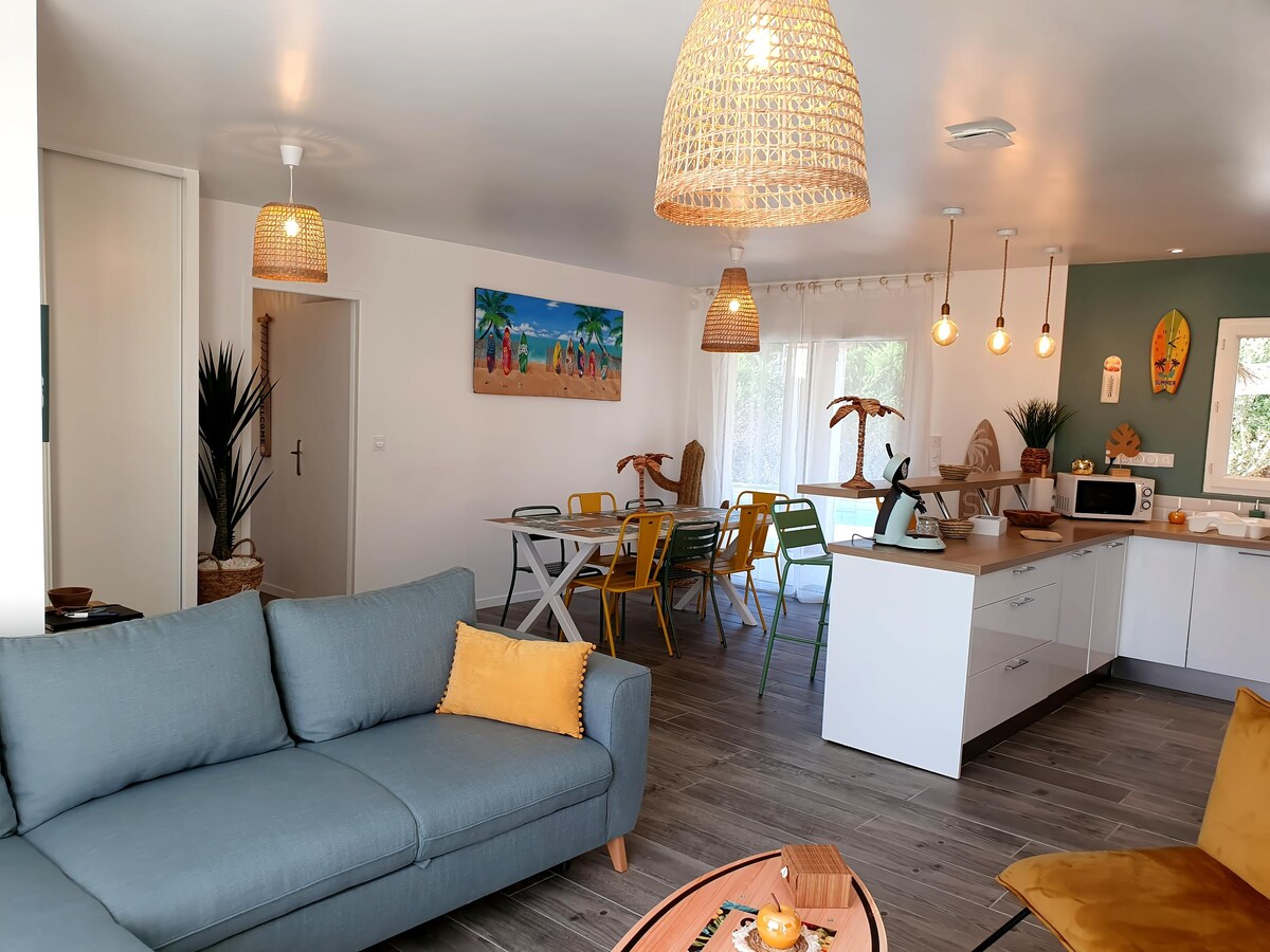 Airbnb performant: Villa with heated pool, foosball, pétanque, ping-pong à Lot Et Garonne