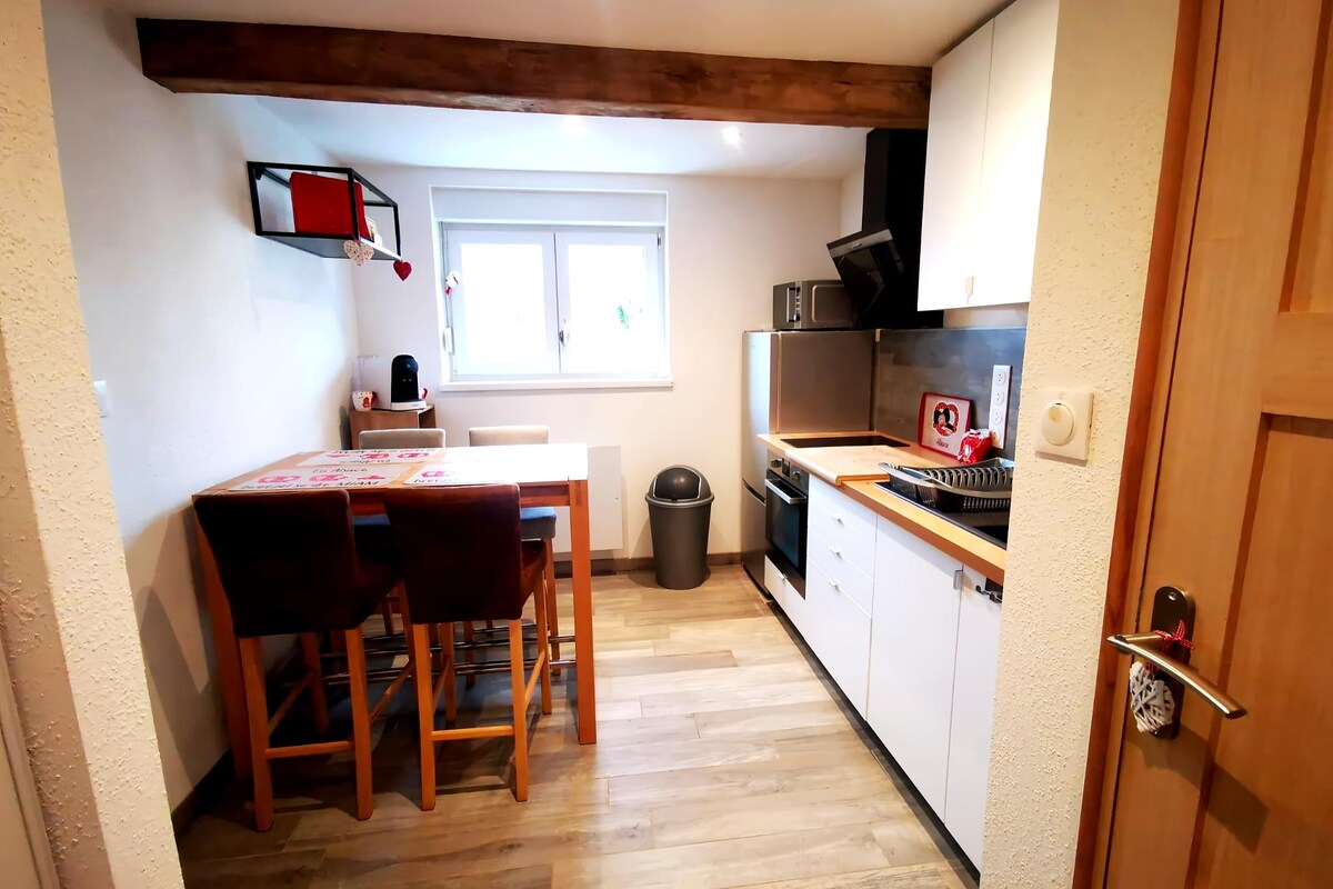 Top Airbnb: Quiet T1 - Free parking Perfect pro stay in Mulhouse