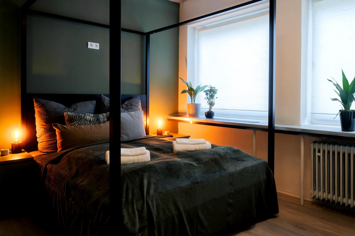 Beliebte Airbnb-Anzeige: City Center Boutique Apartment in Neustadt