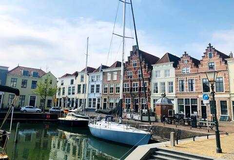 Harbor House Zeeland nl: Luxury Suite harbor view