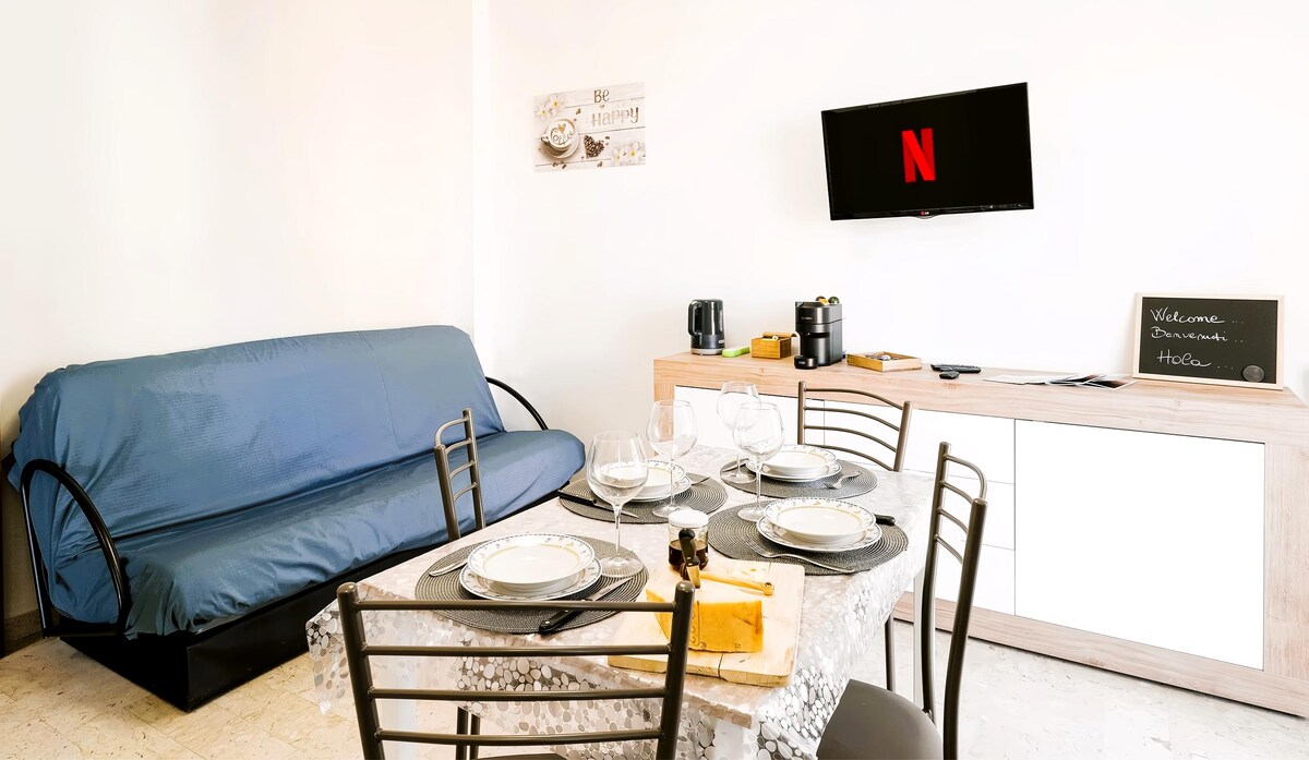 Top Airbnb: [2 Min from the sea] Piazza Libertà/Wi-fi/Netflix à Borghetto Santo Spirito