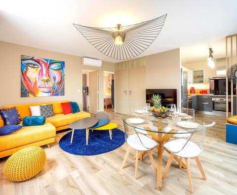 Apartment "Prestige" (60m²) Terrace and Private Parking