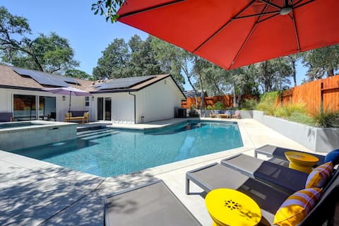 Modern Farmhouse WillowHouseSaltWaterPool